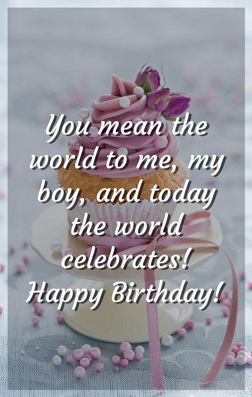 birthday wish for my baby boy